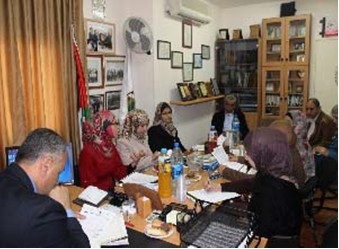 AWCSW and Al-Quds Open University Discuss the Needs of University Female Students’ in the Presence of Women of Local Councils within the Framework of "Enhancing Palestinian Women's Participation in Public and Political Life" Program